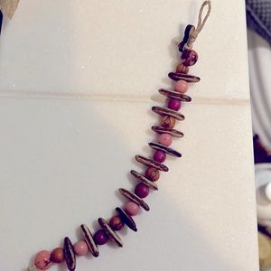 Seed Beads bracelet. Actual dyed seeds were used to make this.